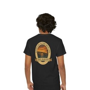 Lake Havasu Oval River Life Is The Best Life, London Bridge T-Shirt